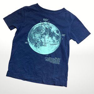 Moon Facts Graphic Tee Glow In The Dark!